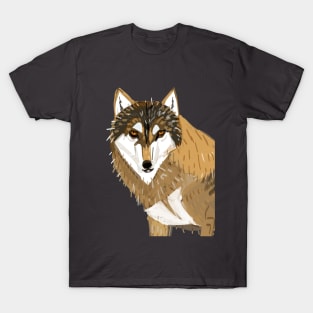 European Grey wolf T-Shirt